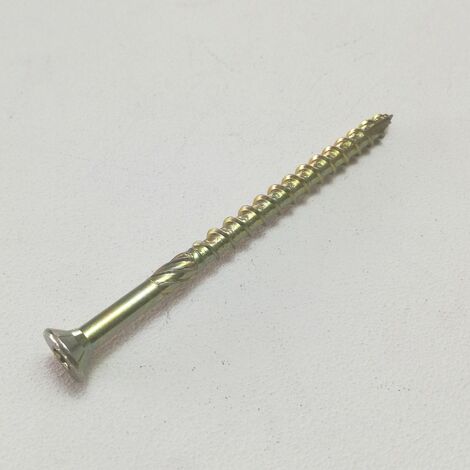 Vite 8x160mm tps testa conica gialla per legno impronta torx - 10pz (1/4)
