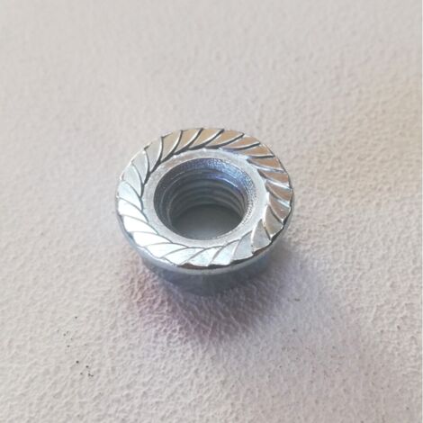 5 Dadi A Castello Esagonali 7/8-9 Zincati Grado 5 - Rivercity Fastener 87NSC