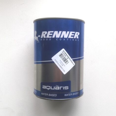 Renner aquaris ym f334 da 1kg netto impregnante professionale acqua per esterni, colori disponibili castagno