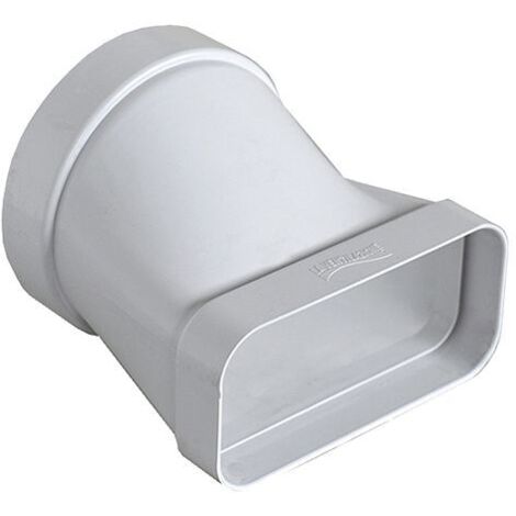 First 100 - 120x60mm giunto orizzontale dritto ff per tubi aerazione cappa (1/5)