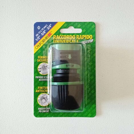 Portagomma REHAU Per Tubo Da Giardino 19 Mm (3/4 Di Pollice), Raccordo Verde/nero Per Doccetta - 2