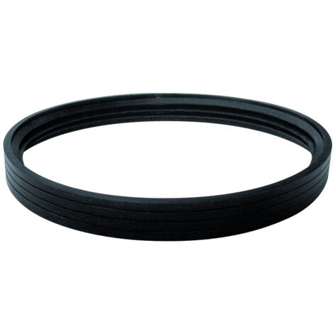 Guarnizione siliconica alta temperatura per tubo inox - 1pz, diametro 300mm