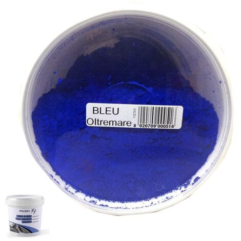 Multichimica 500gr colorante ossido di ferro in polvere, colori blue