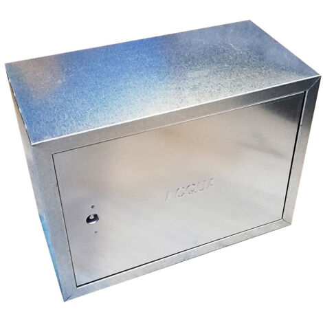 Cassetta cassonetto contenitore zincato per contatore acqua, scegli se  h 35 x l 45 x p 20cm