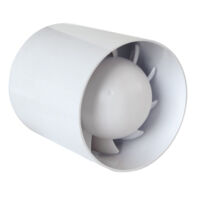 First 125mm aspiratore elicoidale per condotti tubi di aerazione tondi