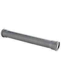 Tubo 40x1000mm ad innesto con guarnizione 2 bicchieri