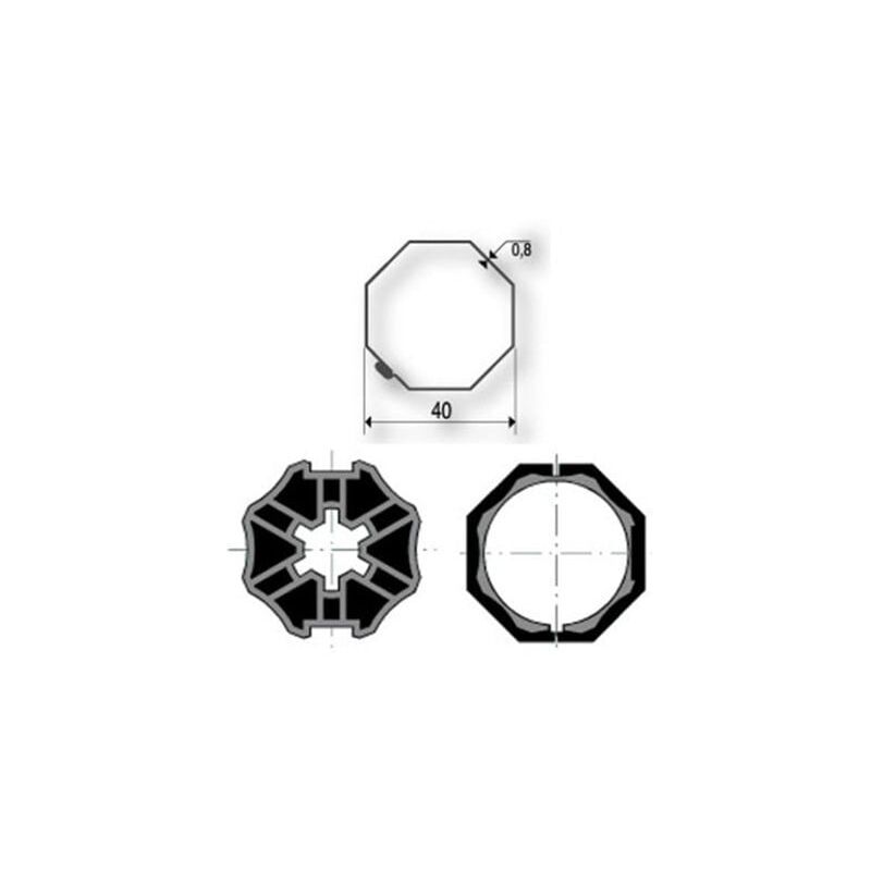 Adaptations moteur Somfy - Axe Deprat Ø40mm 9500387 pour Moteur Ø40mm