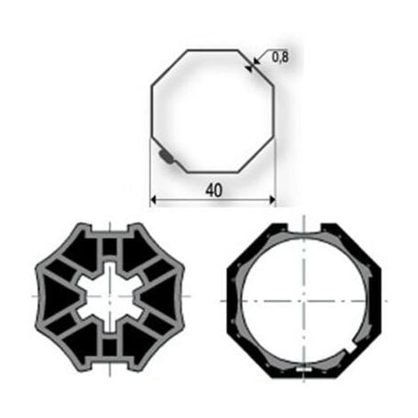 Kit remplacement moteur volet Somfy LS40 1021387 4/16