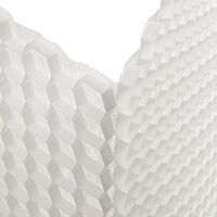 Stabilisateur de graviers 0,96 m² - Blanc - 120 X 80 X 2 cm Blanc - Rinno Gravel - Blanc