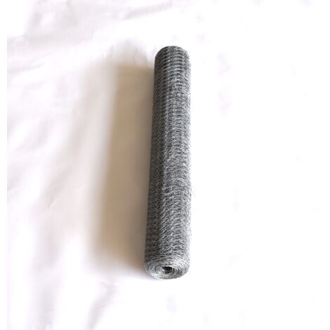 Grillage rigide galvanisé à chaud 25m x 1,5m – Maille hexagonale triple torsion 35 x 22mm – Épaisseur 0,8mm pour protection optimale
