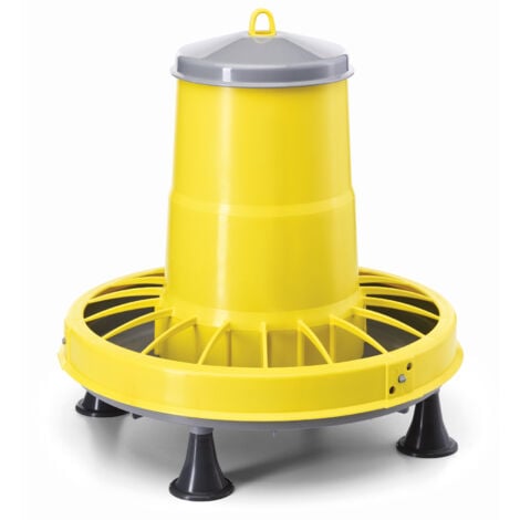 Mangeoire Plastique Réglable 8.5kg Sur Pieds