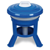 Abreuvoir Volailles Plastique Avec Pieds Imperial Easy Clean 20l Bleu Et Blanc - Gaun