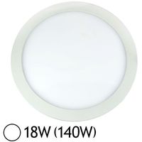 Plafonnier LED 18W (160W) Encastrable D225 Blanc jour 6000°K