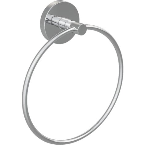Anneau porte-serviette CIRCLE chromé (1/3)