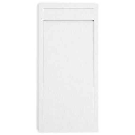 RECEVEUR DE DOUCHE RESINE QUORE 120X80 BLANC