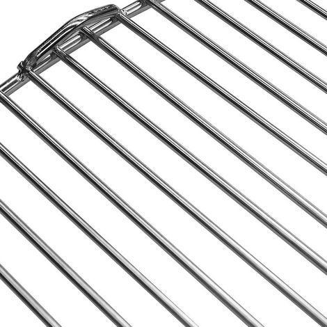 Grillrost 65x53 Cm Verchromt – Eckiger Grillaufsatz Für GN-Behälter, Perfekt Für Gastronomie & Garten