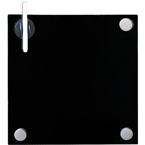Magnettafel Whiteboard Wandtafek schwarz Memoboard Pinnwand Board Schreibtafel (1/4)