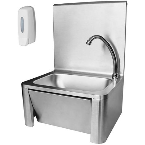 AUSGUSSBECKEN EDELSTAHL WANDAUSGUSSBECKEN WASCHTROG WANDBECKEN TROG SPÜLBECKEN 