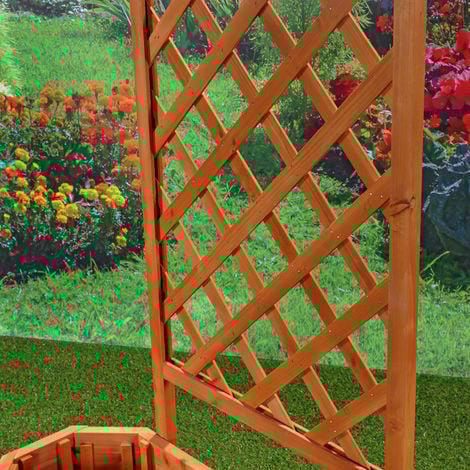 2xRosenbogen Pflanzkasten Rankgitter Rankhilfe Blumenkübel Blumen