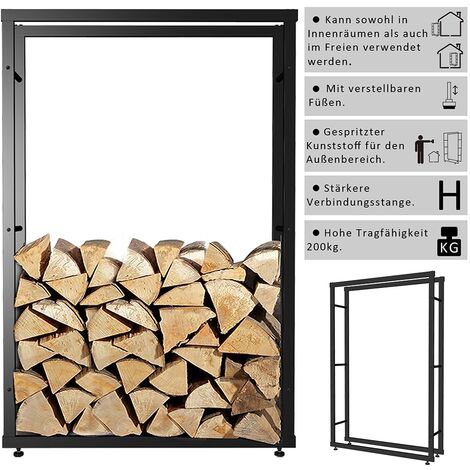 Kaminholzregal Brennholzregal Feuerholzregal Kaminholzhalter Kaminholzablage 