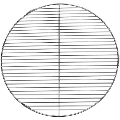 Grillrost Aus Edelstahl – Eckig, 67x40 Cm, Mit Handgriffen – Für Gasgrill, Kugelgrill & Mehr