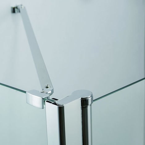 Duschabtrennung Dusche Duschkabine Duschwand Glas Badewannenaufsatz Trennwand