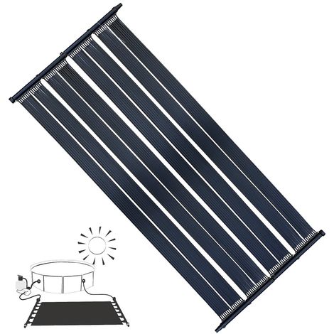 Solarabsorber Heizung Solar Schwimmbad Solarpanel Poolheizung 2 605x80CM X