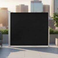 Seitenmarkise Sichtschutz Windschutz Sonnenschutz Markise 180x300cm Seitenrollo
