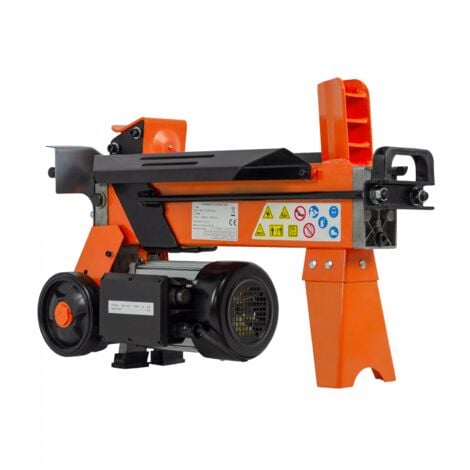 Forest Master FM5D-TC 5 Ton Electric Log Splitter Fast & Lightweight with Workbench & Guard
