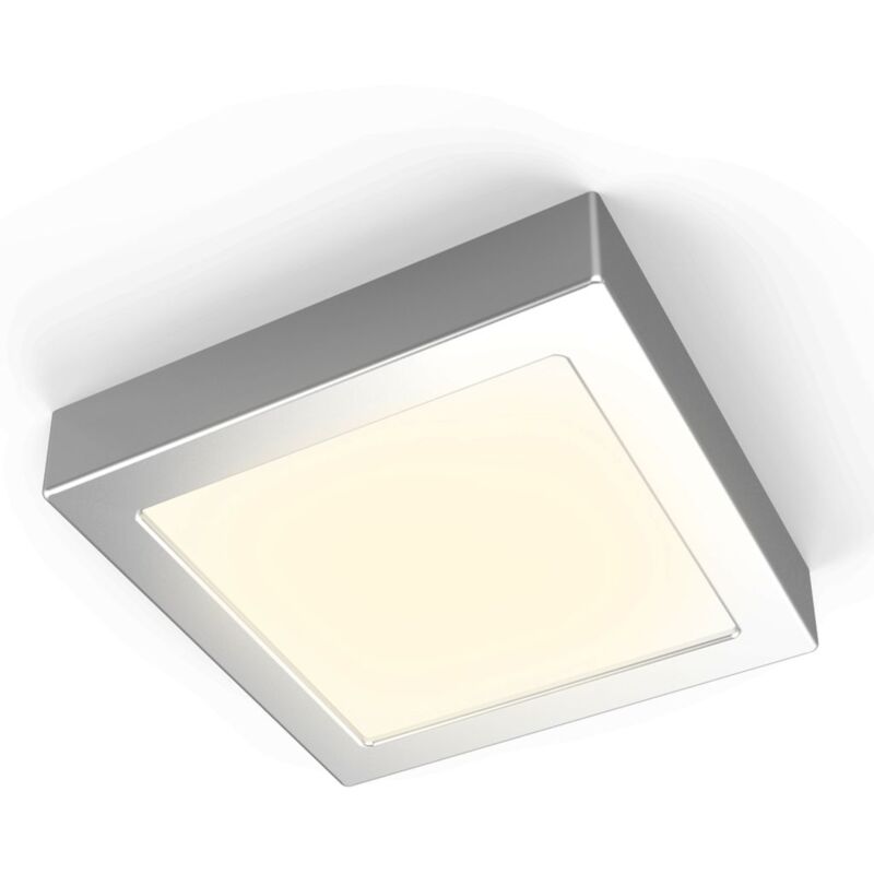 Unterbauleuchte LED Panel GRAU Aufbaustrahler Küche 12W Spot Aufputz-Deckenlampe