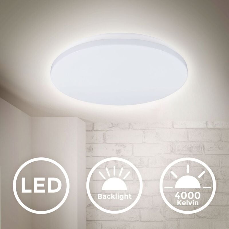 LED Deckenleuchte 15W Deckenlampe Küche Flur Bürolampe indirekte Beleuchtung