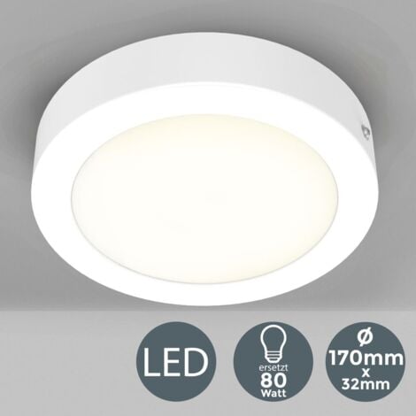 LED Unterbauleuchte Lampe 12W Spots Aufbau-Strahler Panel Leuchte Aufputz-Decken