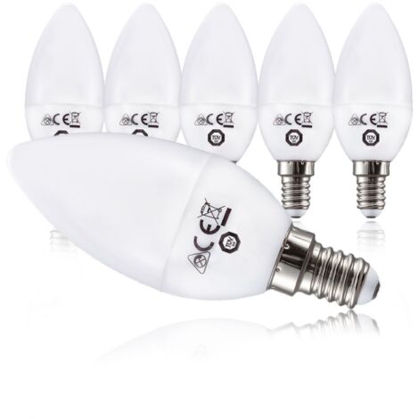 [Höchste Qualität haben!] LED Leuchtmittel E14 Energiespar-Lampe 5 Glüh-Birne Watt
