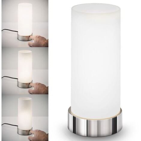 BRILLIANT Lampe, Idelle LED integriert, mit mobilen 1x von Aufladen (640lm, 6.5W 2900-5300K), integriert, Geräten LED Induktionsladeschale Kabelloses weiß, LED Tischleuchte
