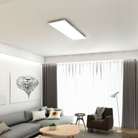 LED Panel Dimmbar Fernbedienung CCT 24W weiß Metall-Kunststoff Briloner