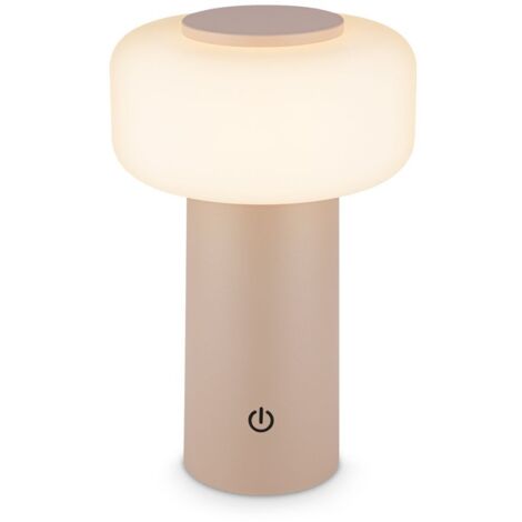 Innen Außen Lampe Moderne Leuchte LED Tischlampe Mit Touch-Dimmer - Kabellos, USB-aufladbar, Für Innen & Außen Led Tischleuchte Mit Touch Funktion