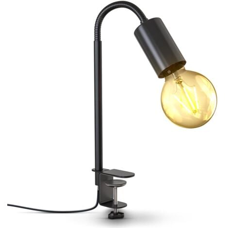 LED Klemm Leuchte Leselampe flexibel Tisch-Lampe Schreibtischlampe Nachttisch 