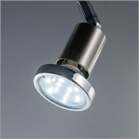 LED Deckenleuchte Wohnzimmer schwenkbar Metall 4-flammig GU10 Lampe Decken-Spot