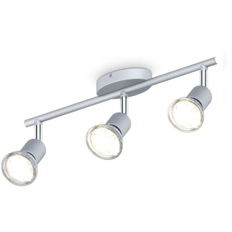 LED Decken Spot Lampe Strahler schwenkbar Leuchte Beleuchtung Chrom Küche Büro 