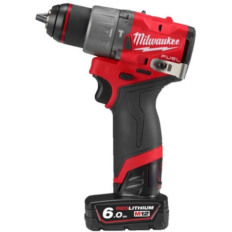 Trapano Avvitatore a Percussione Compatto M12 Milwaukee M12FPD2-602x 45Nm