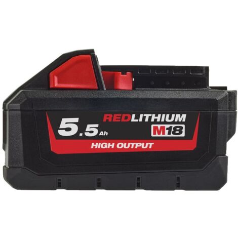 Batteria M18 HB5.5 5.5Ah Milwaukee 4932464712 High Output (1/2)