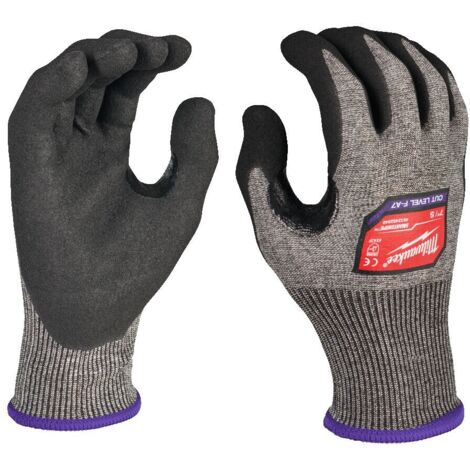 GUANTI ALTA RESISTENZA CAT. TAGLIO F TG10/XL MILWAUKEE 4932492043