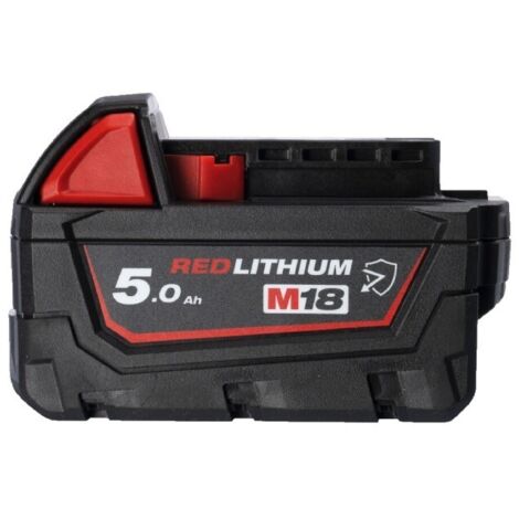 Batteria M18 B5-CR 5Ah Milwaukee 4932479265 Resistente Agli Agenti Chimici