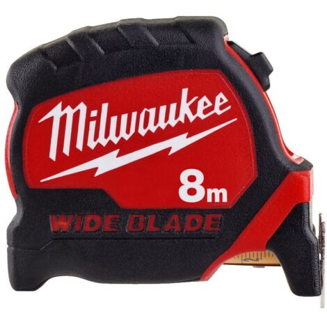 Flessometro 8 Metri Serie Wide Blade Milwaukee 4932471626