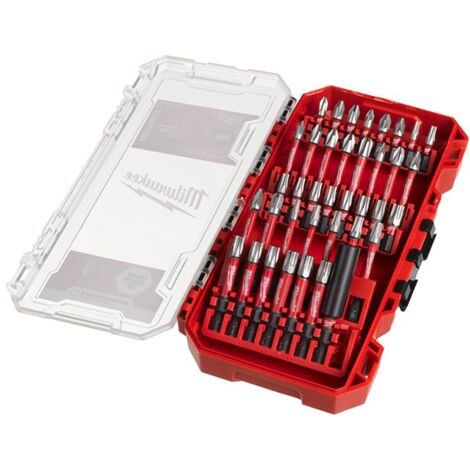 Set bit avvitatura shockwave da 33 pezzi milwaukee 4932492009