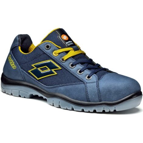 Scarpe Antinfortunistiche Lotto Jump 500 S1PLS SR FO Blue/Yellow  38