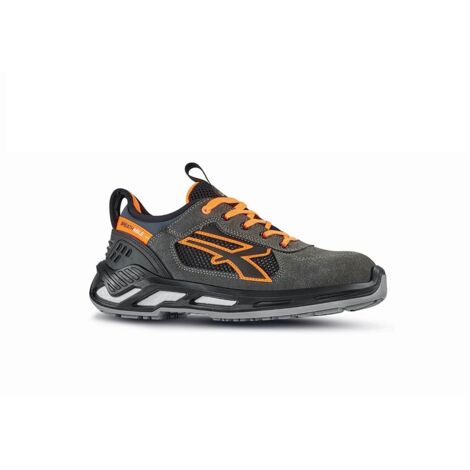 Scarpe Antinfortunistiche U-Power Ryder S ESD S1PS FO SR Grey/Orange  45