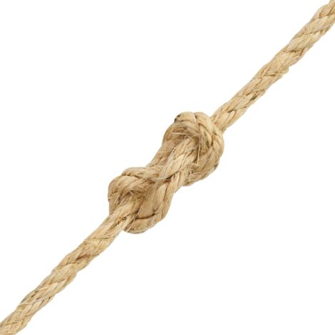 Cuerda De Sisal Natural 10 Mm X 50 M – Resistente, Biodegradable Y Versátil Para Jardín, Decoración Y Rascadores Para Gatos