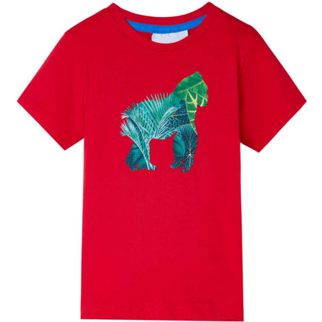 camisetas rojas para niñas