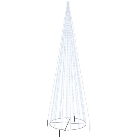 Árbol de Navidad cónico 1134 LED blanco frío 230x800 cm